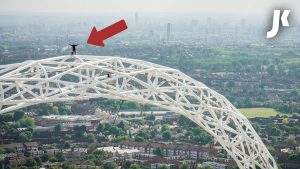 I FREE CLIMBED WEMBLEY ARCH